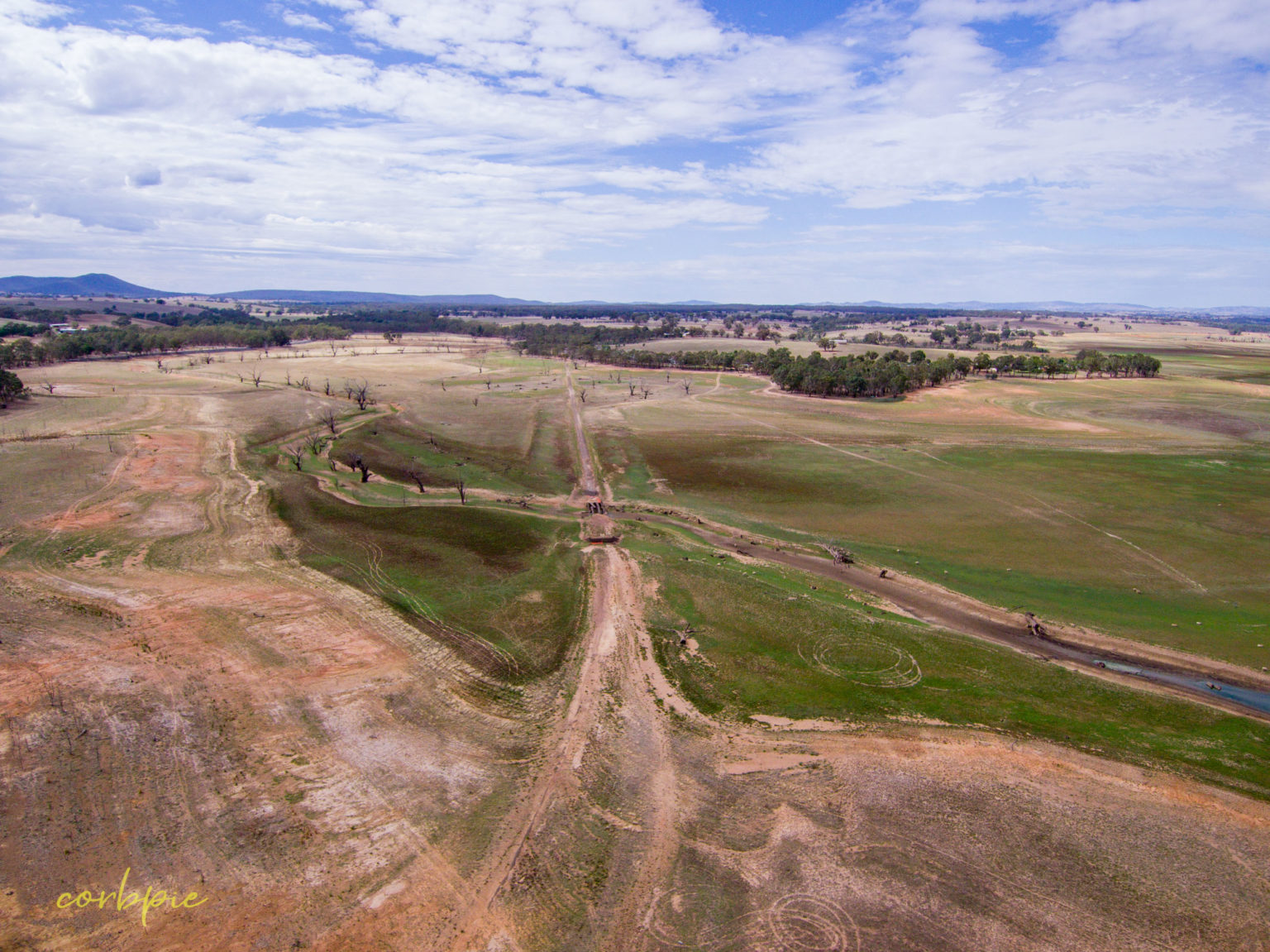 Derrinal Pool Lake Eppalock drone images and video – write