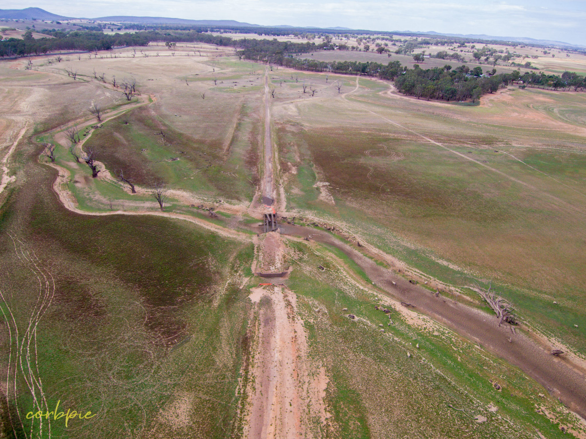 Derrinal Pool Lake Eppalock drone images and video – write