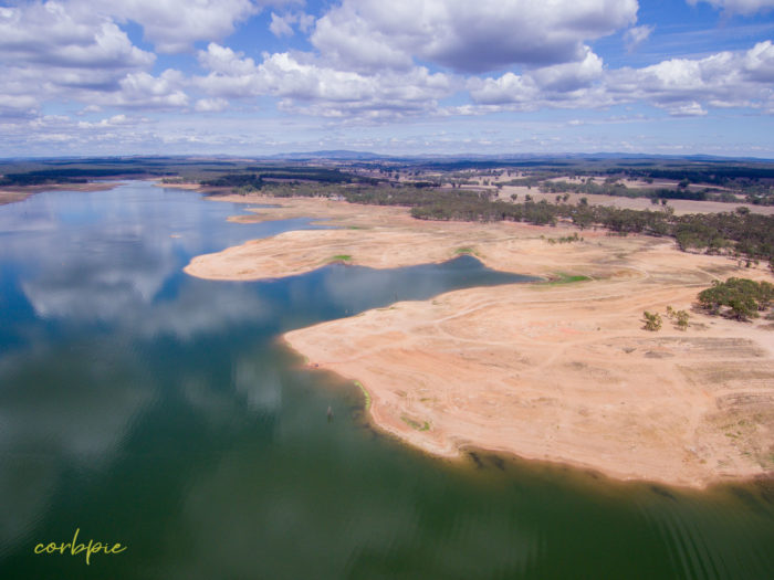 Lake Eppalock Strath Bay drone 10