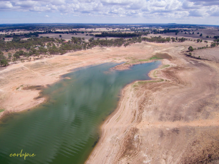 Lake Eppalock Strath Bay drone 11