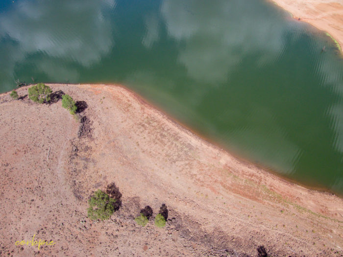Lake Eppalock Strath Bay drone 16