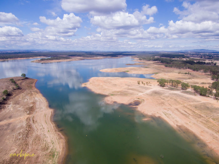 Lake Eppalock Strath Bay drone 19