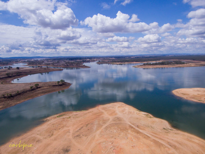 Lake Eppalock Strath Bay drone 22