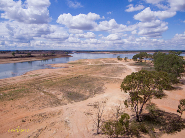 Lake Eppalock Strath Bay drone 24