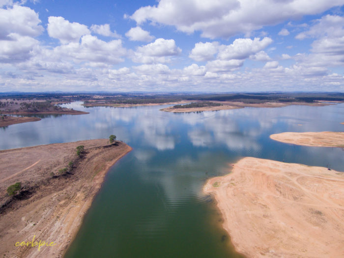 Lake Eppalock Strath Bay drone 5
