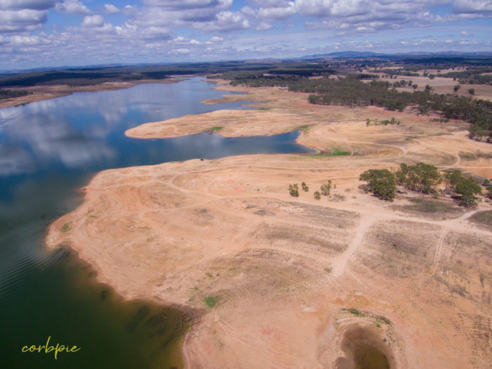 Lake Eppalock Strath Bay drone 6