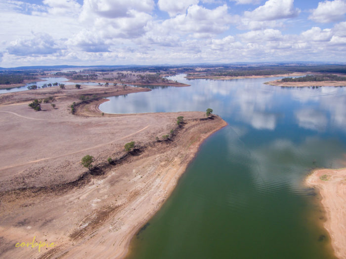 Lake Eppalock Strath Bay drone 7