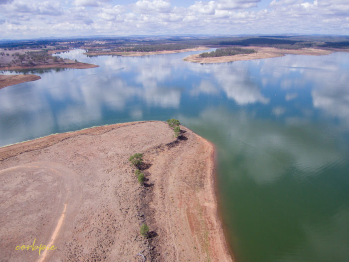 Lake Eppalock Strath Bay drone 8