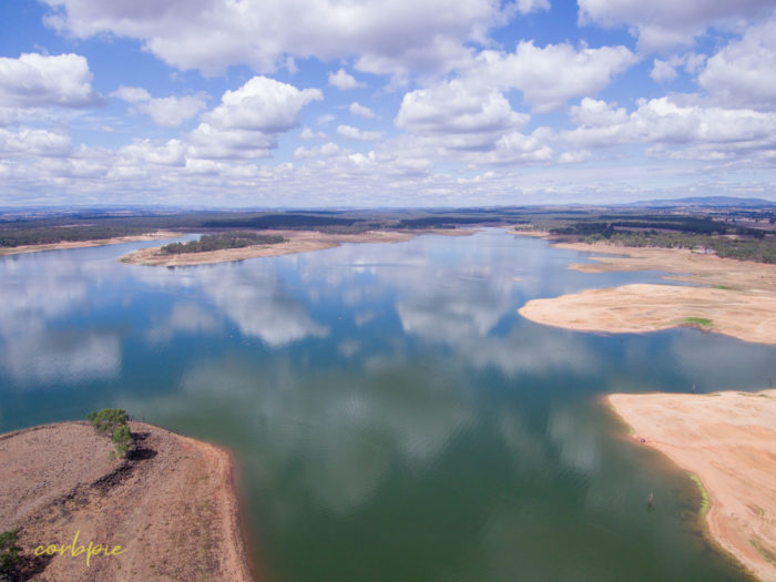 Lake Eppalock Strath Bay drone 9