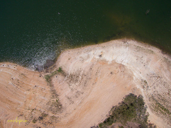 Meridan and Token Island Lake Eppalock drone 11