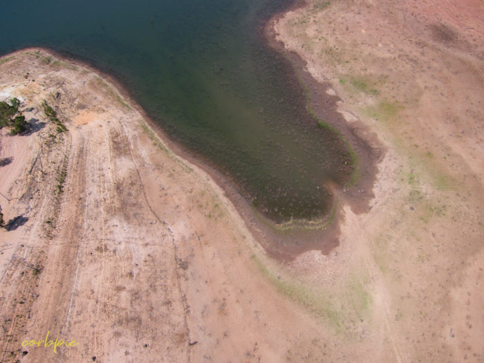 Meridan and Token Island Lake Eppalock drone 6