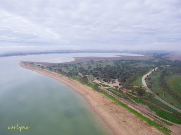 Greens Lake Victoria drone 13