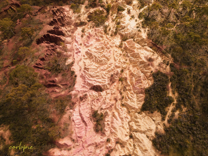 Pink Cliffs Heathcote drone 1