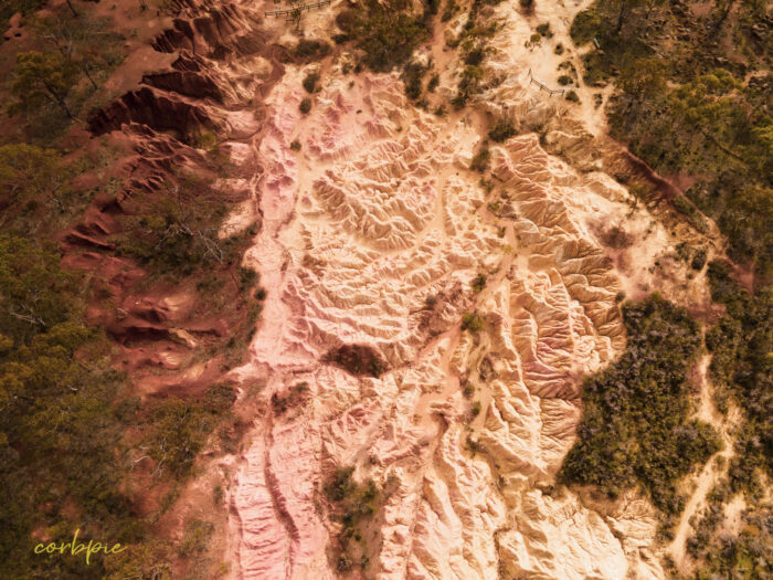 Pink Cliffs Heathcote drone 3