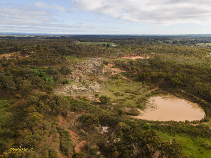 Pink Cliffs Heathcote drone 8