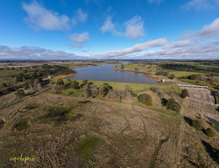 Malmsbury Reservoir drone 1