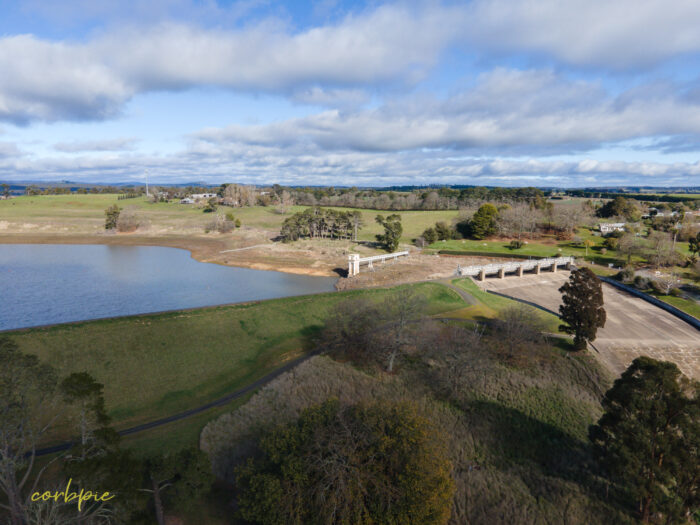 Malmsbury Reservoir drone 3