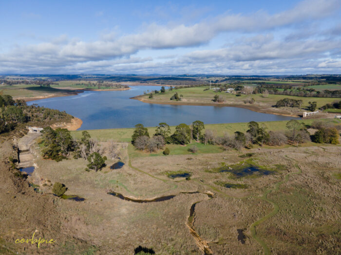 Malmsbury Reservoir drone 4