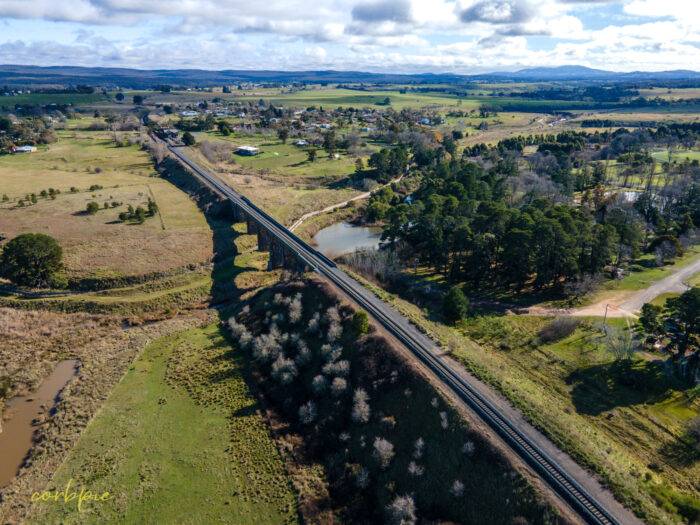 Malmsbury Viaduct drone 3