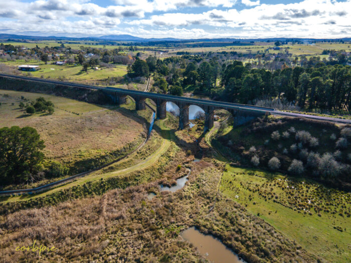 Malmsbury Viaduct drone 4