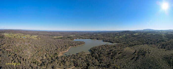 Mccay Reservoir drone pano 4