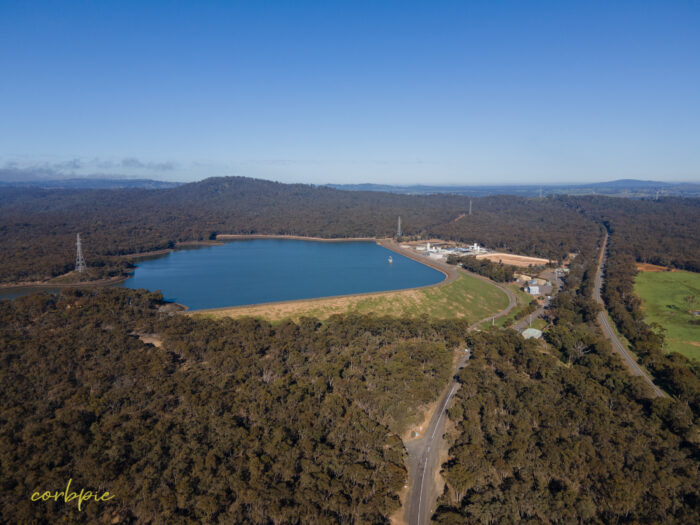 Sandhurst Reservoir Bendigo drone 1