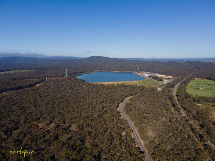 Sandhurst Reservoir Bendigo drone 14