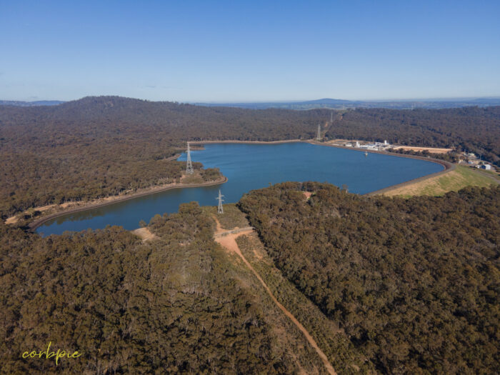 Sandhurst Reservoir Bendigo drone 16