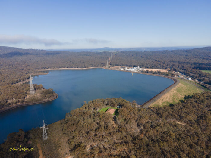 Sandhurst Reservoir Bendigo drone 2