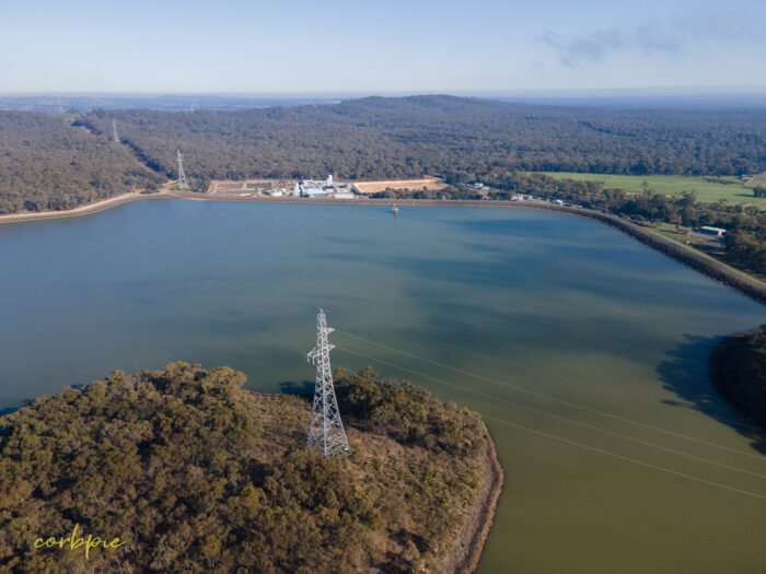Sandhurst Reservoir Bendigo drone 3