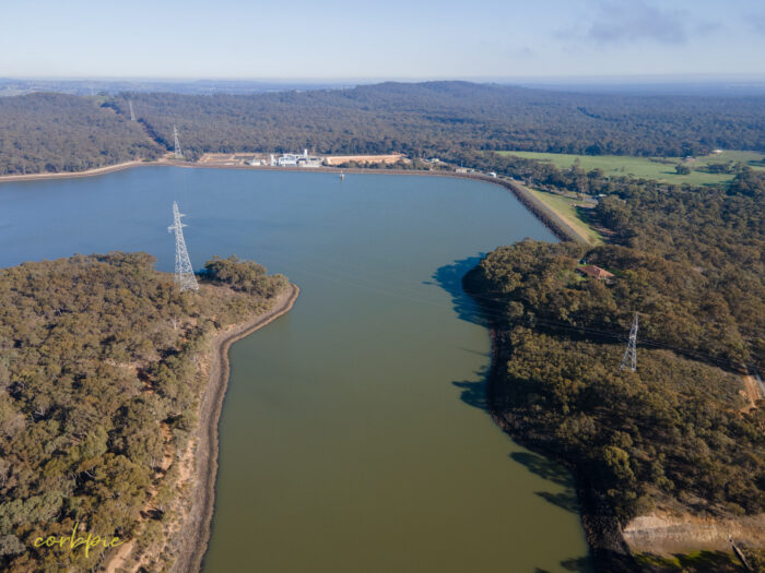 Sandhurst Reservoir Bendigo drone 6