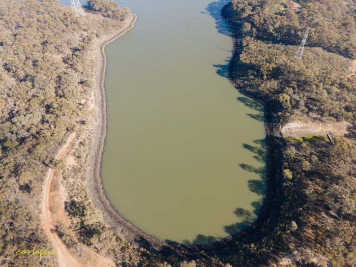 Sandhurst Reservoir Bendigo drone 7