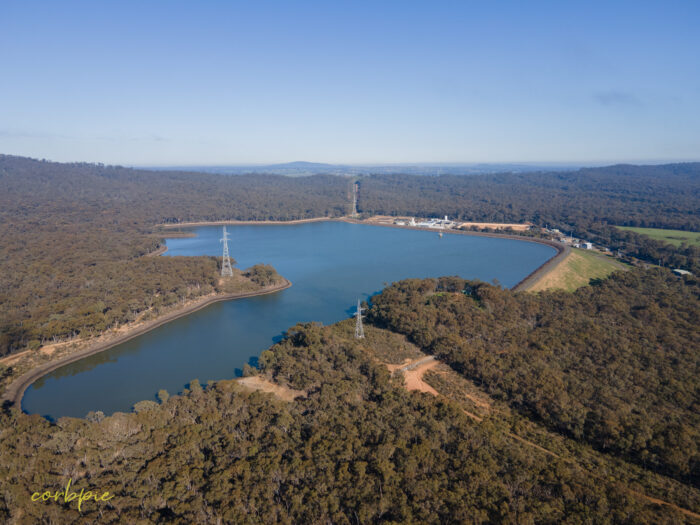 Sandhurst Reservoir Bendigo drone 8
