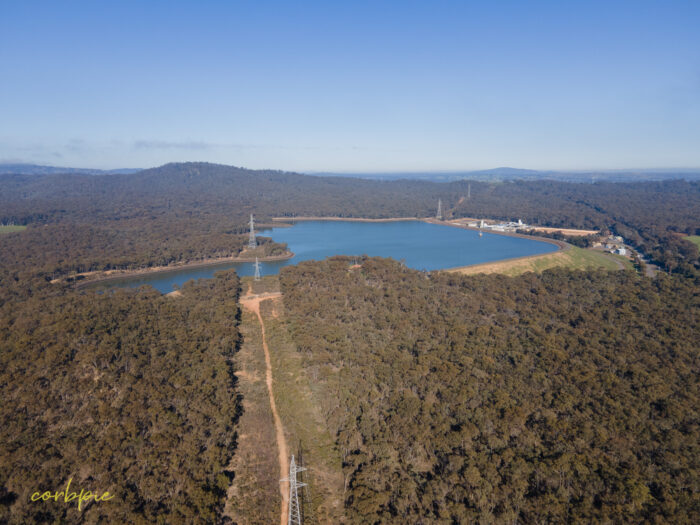 Sandhurst Reservoir Bendigo drone 9