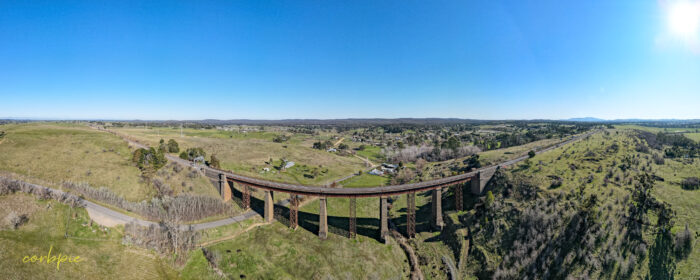 Taradale Viaduct drone pano 1