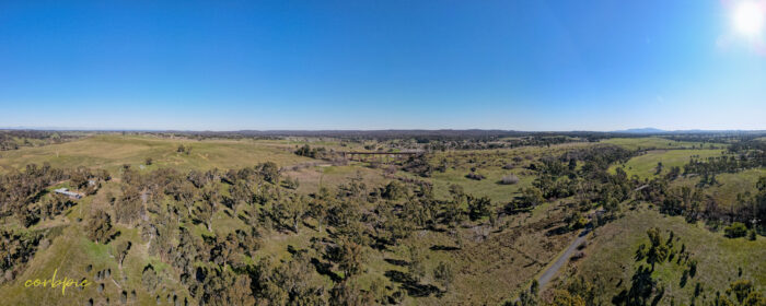 Taradale Viaduct drone pano 3
