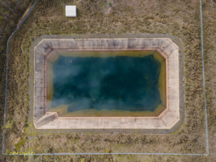 Taradale concrete water storage 1