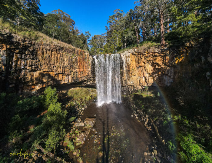 Trentham Falls drone 15