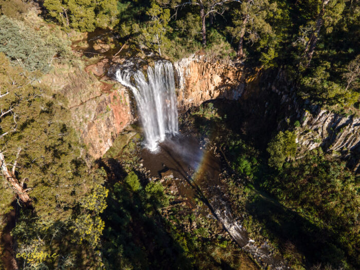 Trentham Falls drone 19
