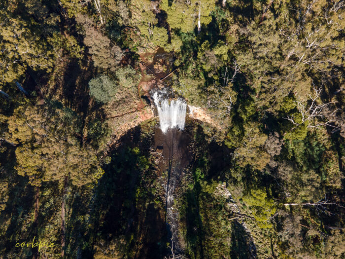 Trentham Falls drone 8