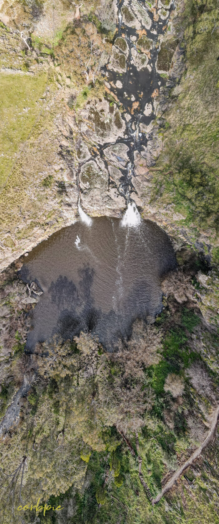 Turpins Falls drone vert 1