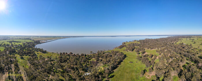 Waranga Basin full drone pano