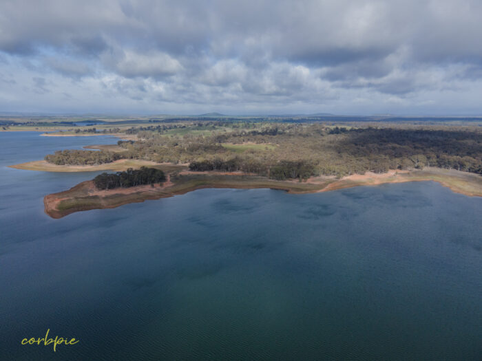 Tullaroop Reservoir drone 17