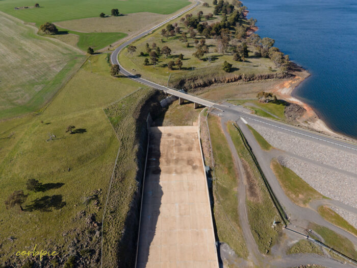 Tullaroop Reservoir drone 23