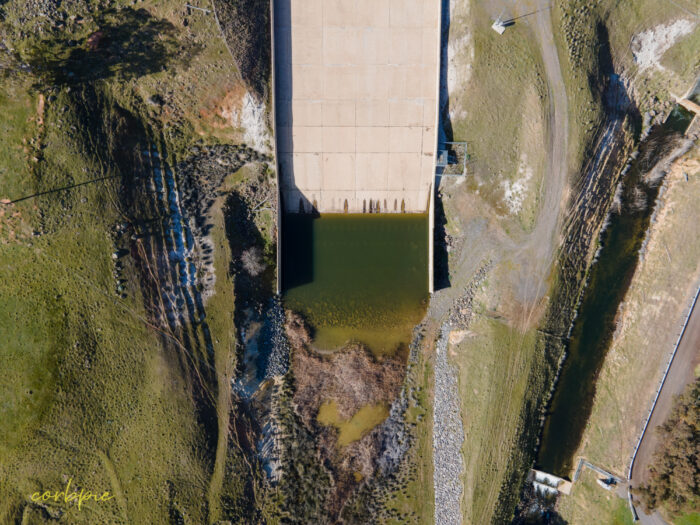 Tullaroop Reservoir drone 9