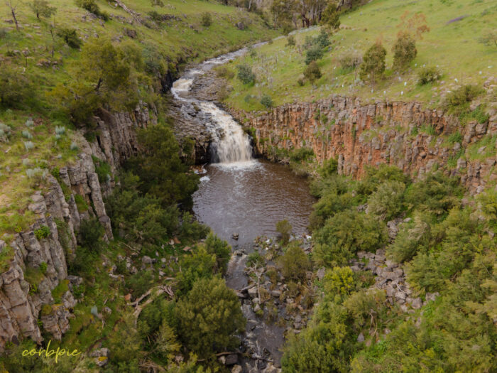 Loddon Falls drone 13