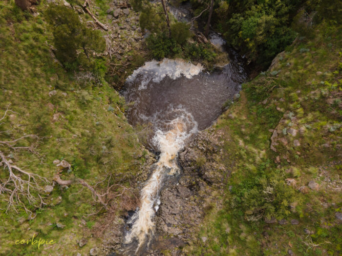 Loddon Falls drone 17