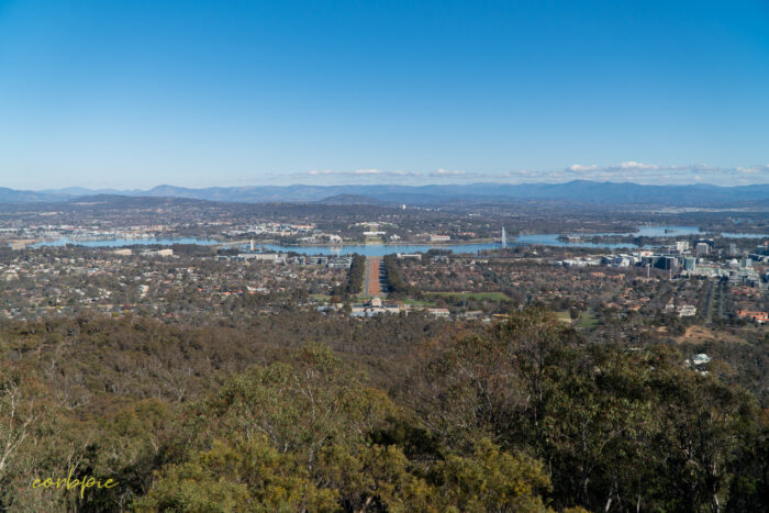 Canberra and Lake Burley Griffin view 1 Canberra and Lake Burley Griffin view 1