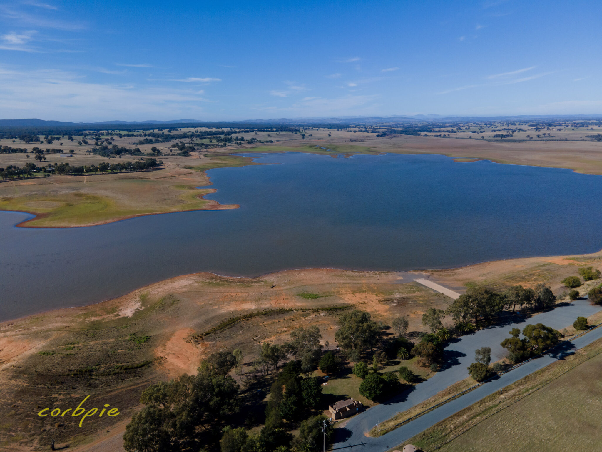Lake Eppalock Derrinal Pool drone images