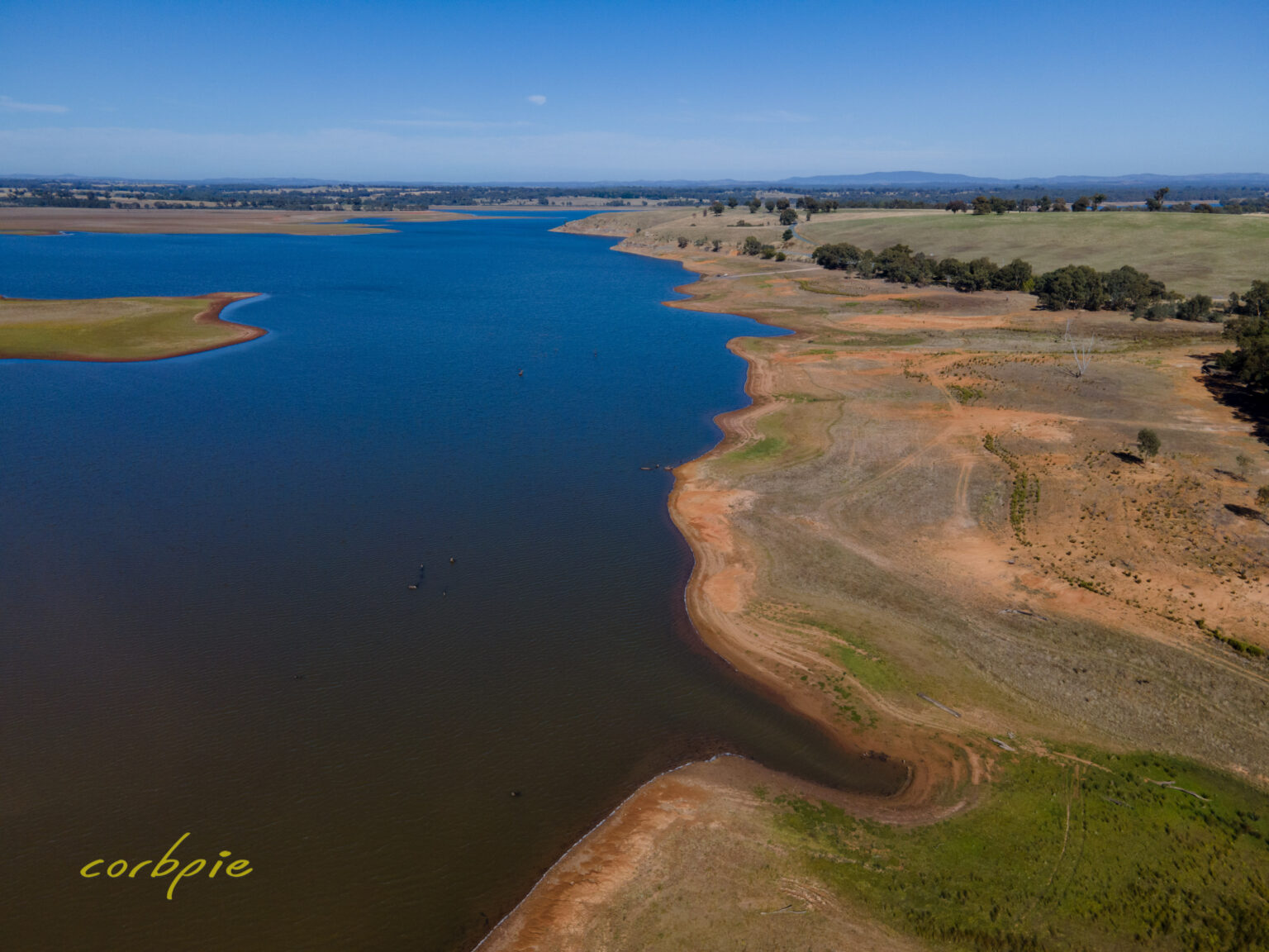 Lake Eppalock Derrinal Pool drone images